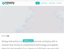 Tablet Screenshot of nowayinteractive.com